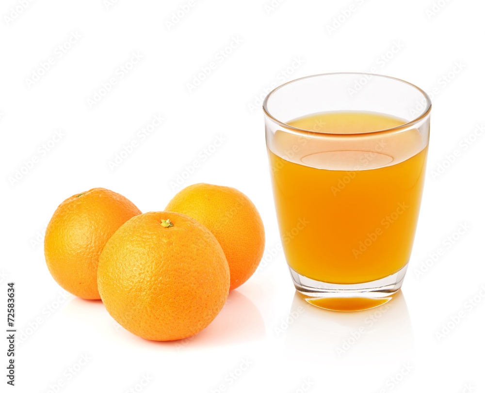 fresh orange fruits and juice isolated on white fresh orange fruits and juice isolated on white