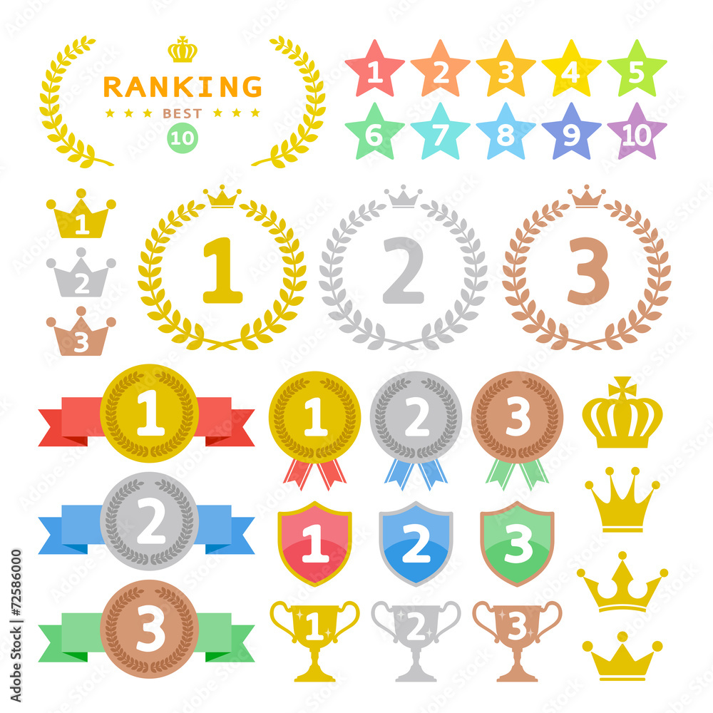 ランキングアイコン Stock Vector Adobe Stock