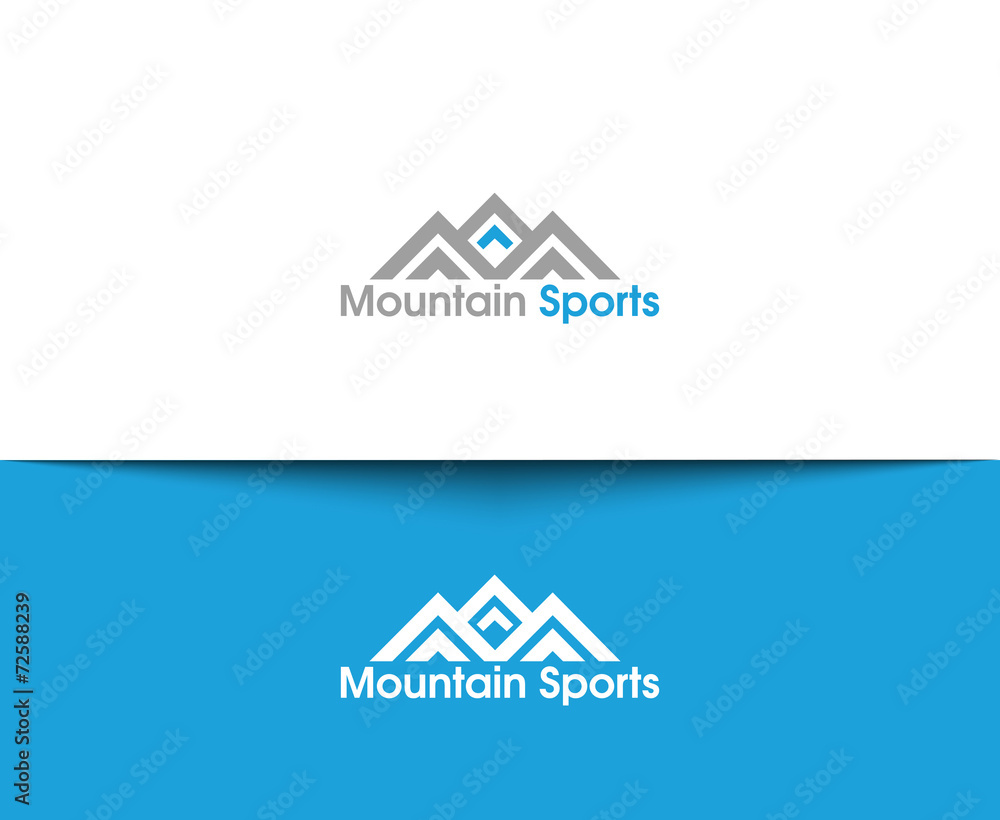 Mountain web Icons and vector logo Mountain web Icons and vector logo