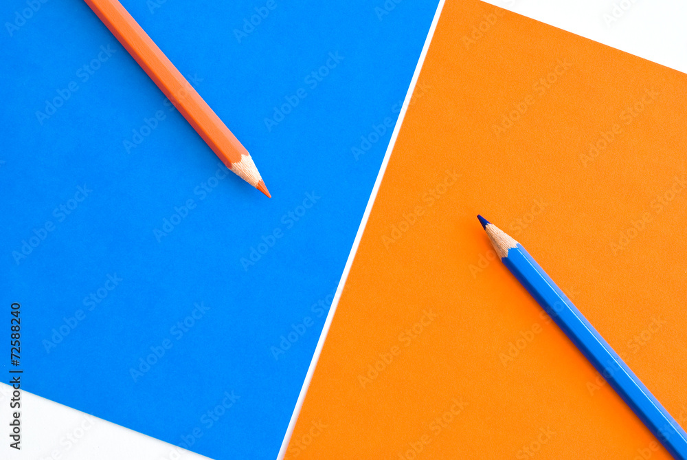 orange and blue arrangement orange and blue arrangement