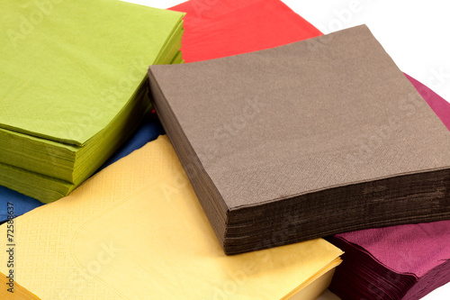 Colorful napkins