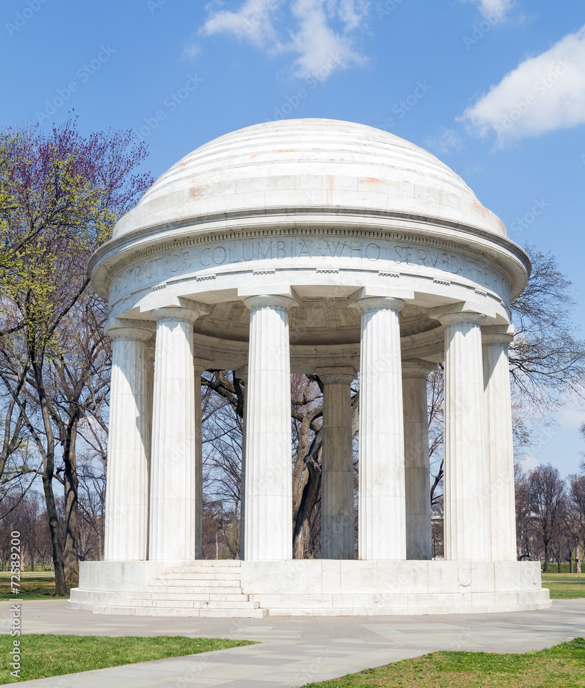 District of Columbia World War I memorial