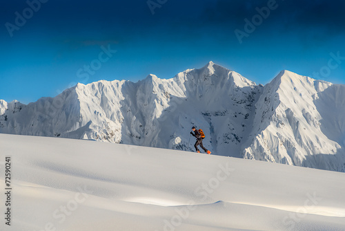 Ski alpinism