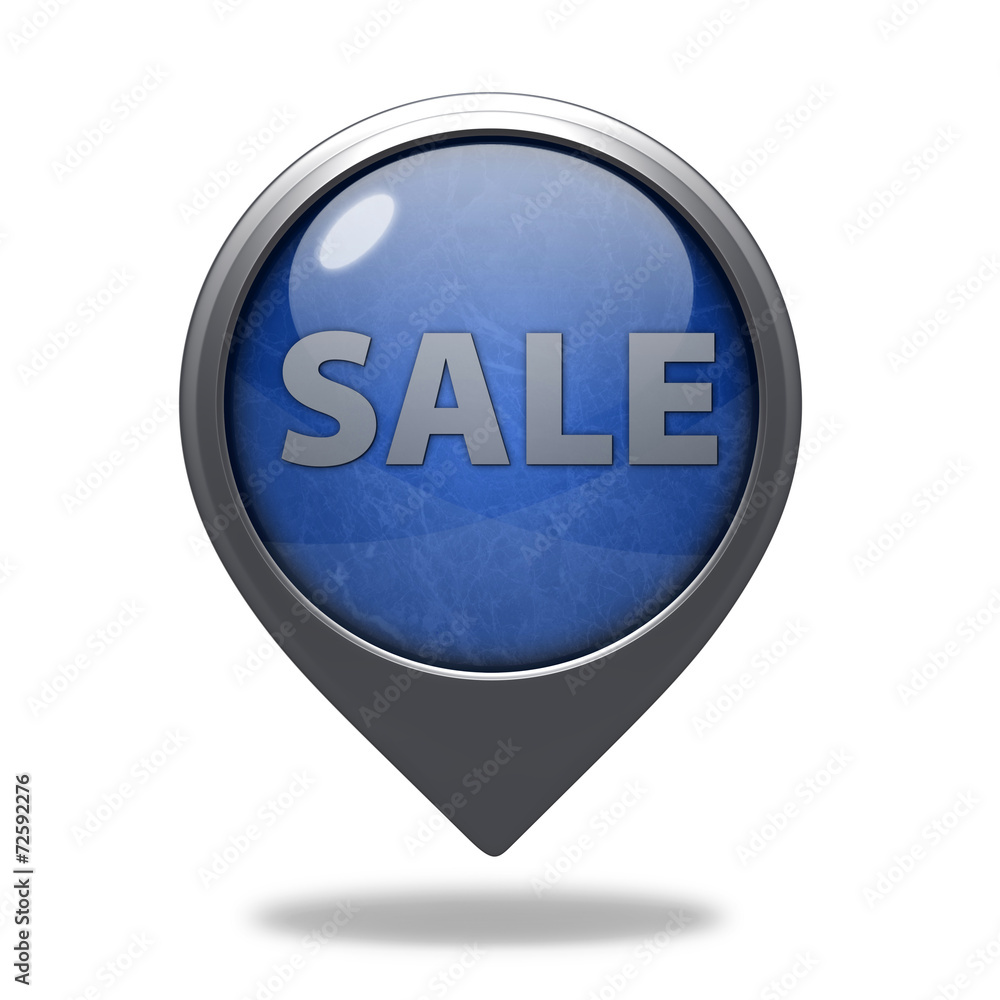 sale pointer icon on white background sale pointer icon on white background