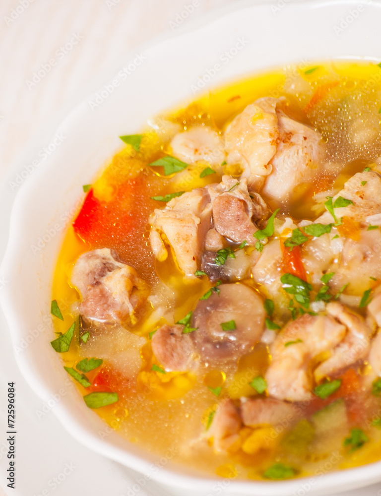 chicken soup with vegetables and rice chicken soup with vegetables and rice