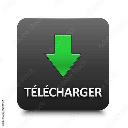 Bouton Web "TELECHARGER" (download télécharger pdf vecteur)