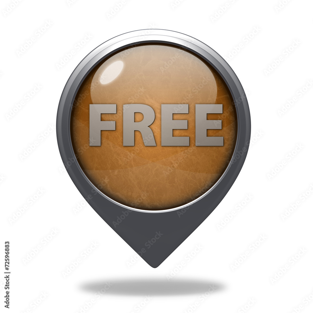 free pointer icon on white background free pointer icon on white background