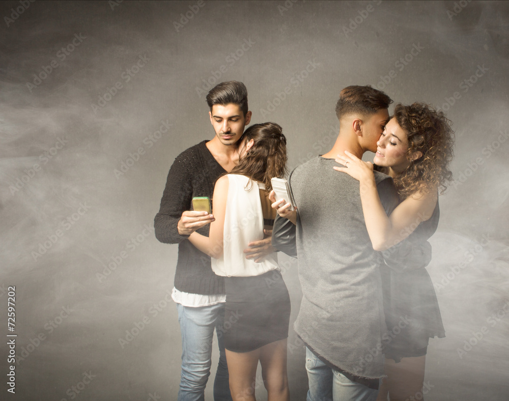 Φωτογραφία foursome betrayal situation