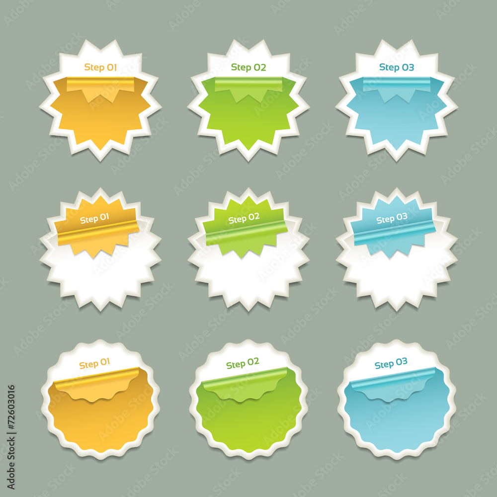 Vector Progress Background / Product Choice or Version. eps 10 Vector Progress Background / Product Choice or Version. eps 10