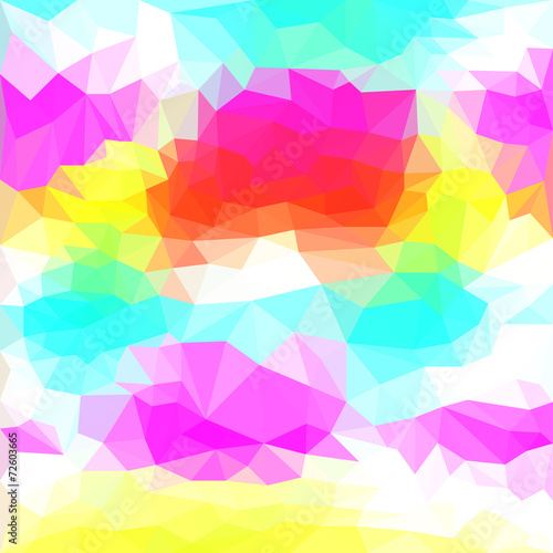 abstract polygonal triangular background for use in design