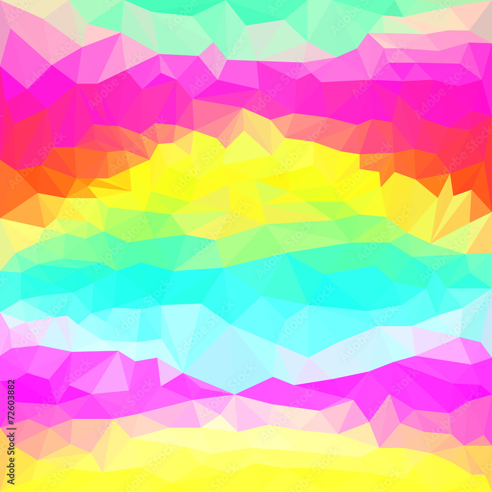 Fototapeta premium abstract polygonal triangular background for use in design