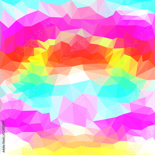 abstract polygonal triangular background for use in design