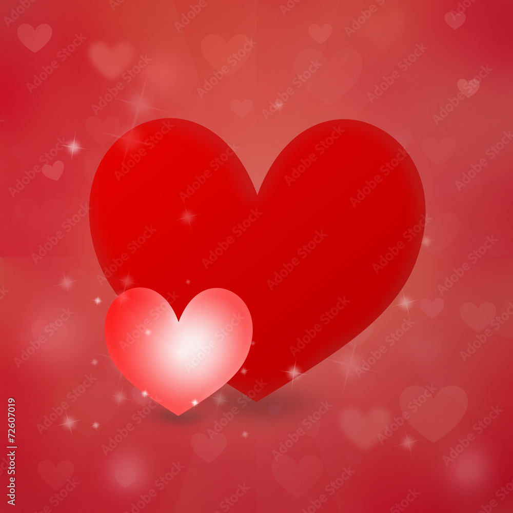 Hearts Design Background