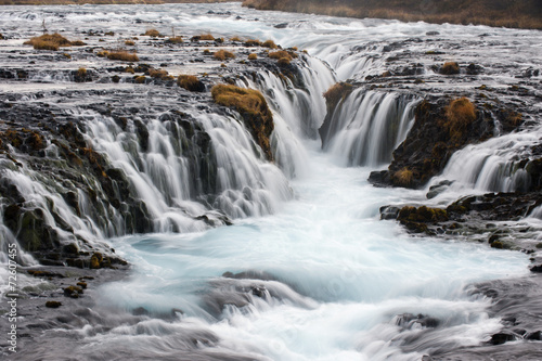Fototapeta Naklejka Na Ścianę i Meble -  Bruarfoss waterfall, Iceland
