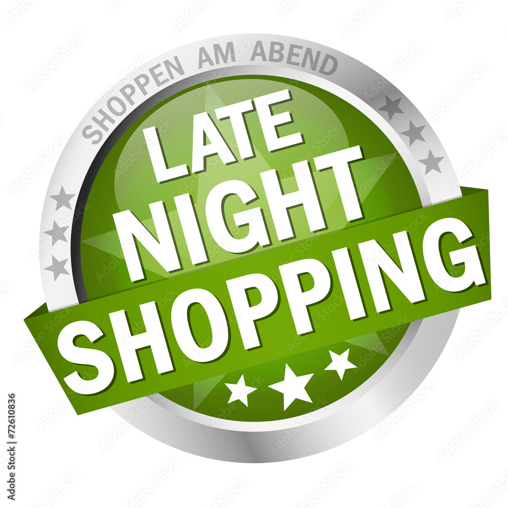 Button - Late Night Shopping Button - Late Night Shopping