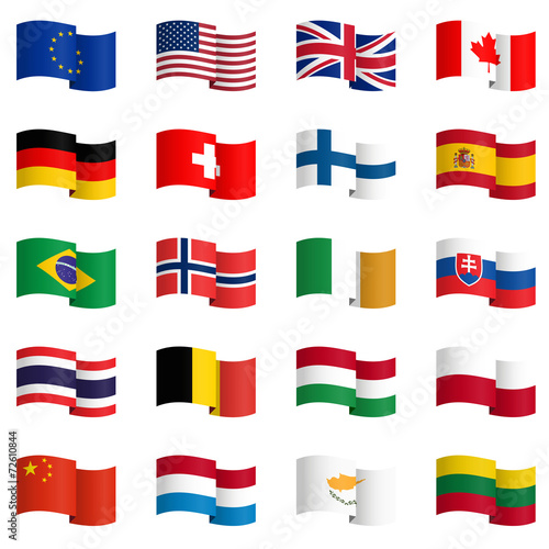 collection of country flags 2