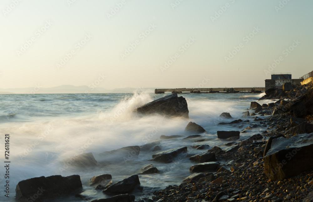 Obraz premium Sea surf