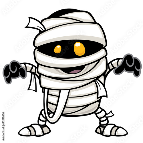 Vector illustration of mummy