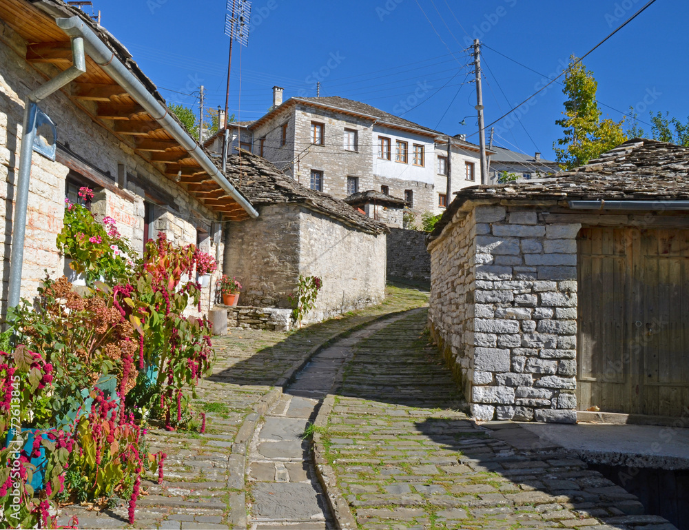 kapesovo village  in Zagori Ioannina