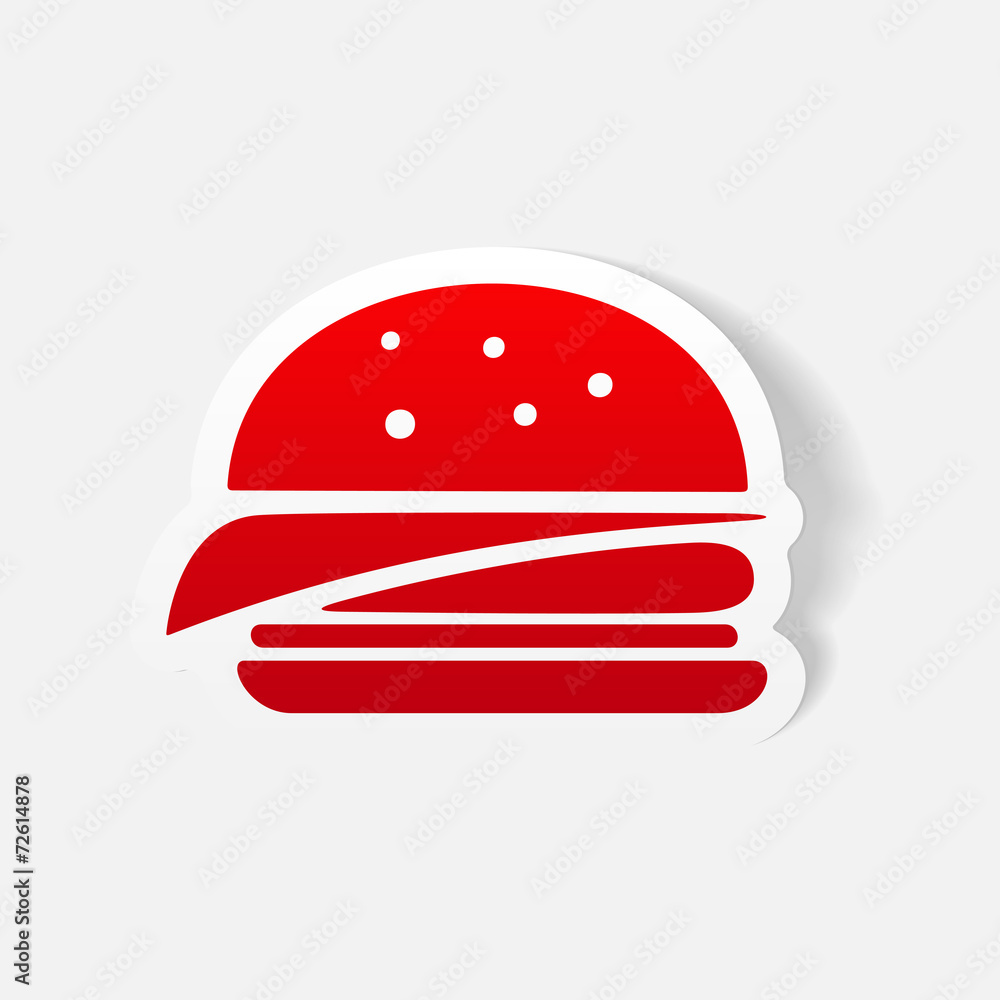 realistic design element: sandwich realistic design element: sandwich