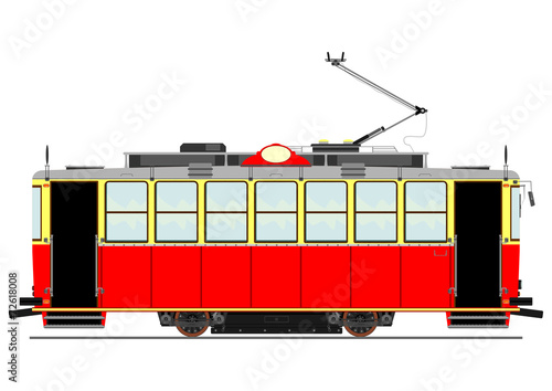 Vintage tram