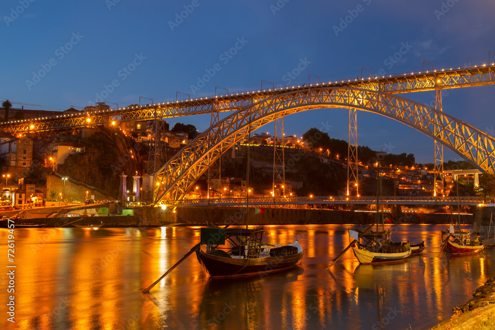 bridge of Dom Luis , Portugal