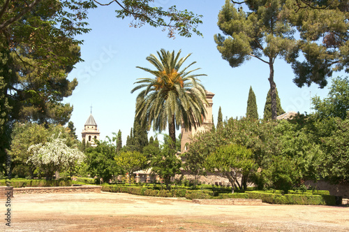 Park Alhambra, Granada, Spain