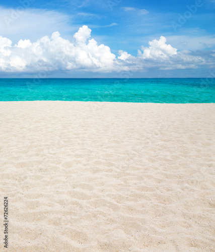Photography beach and tropical sea