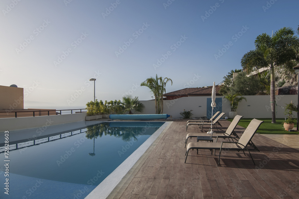 Fototapeta premium Relax near the pool