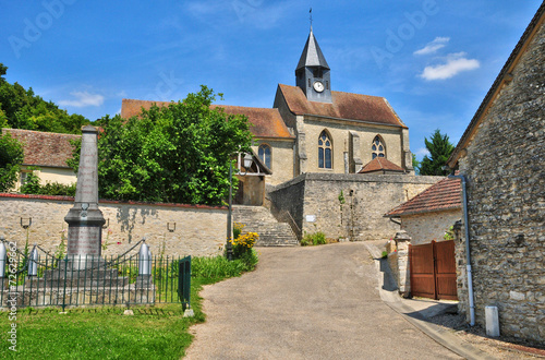 France, the picturesque village of Montreuil sur Epte photo