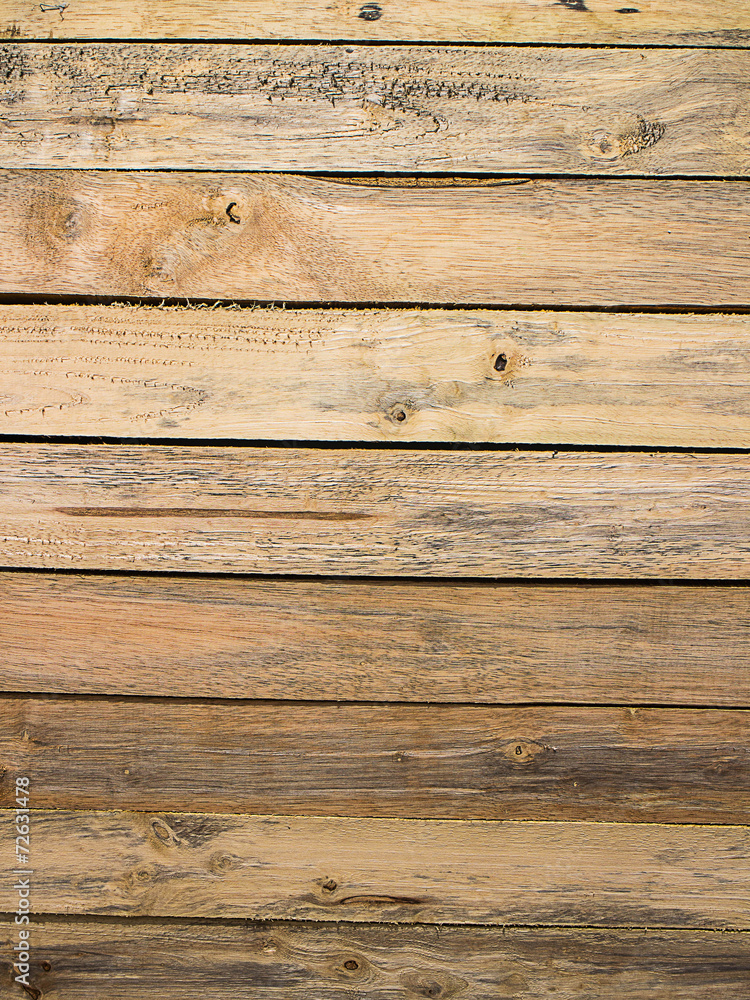 Naklejka premium Wood plank brown