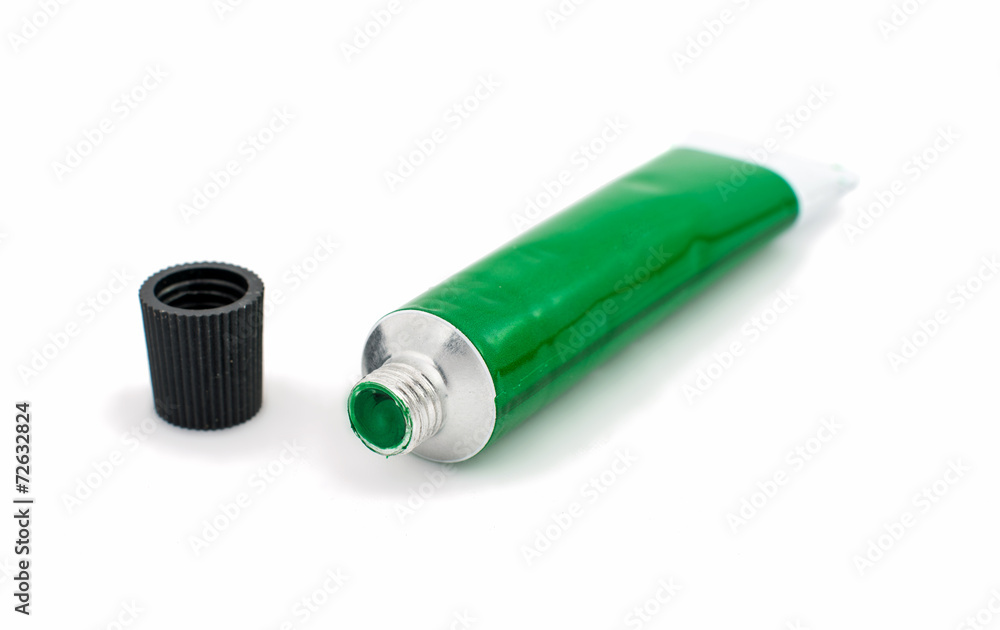 tube of paint tube of paint