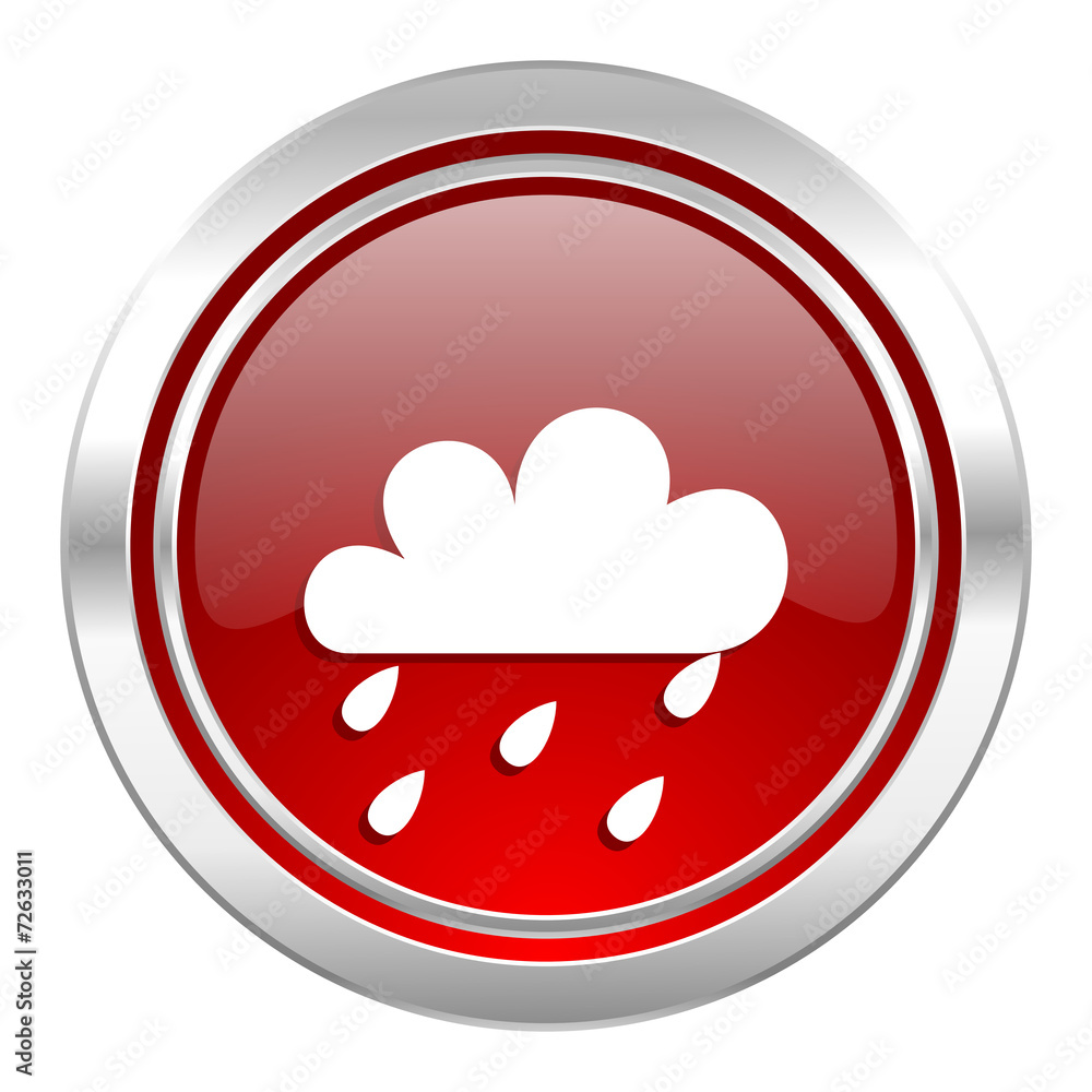 rain icon, waether forecast sign rain icon, waether forecast sign