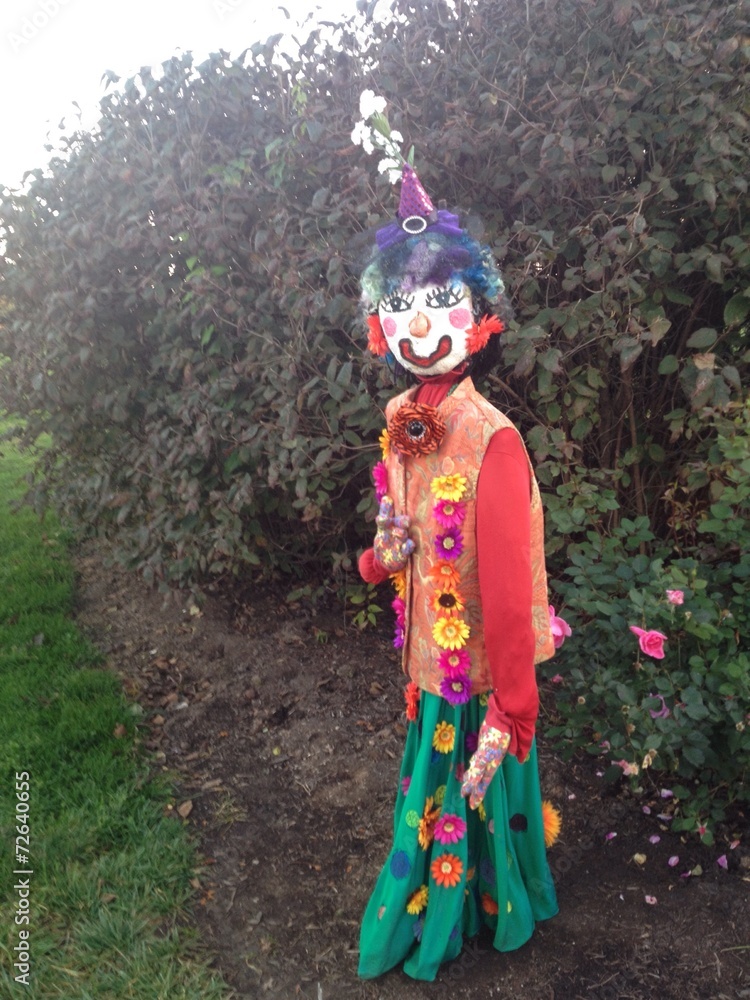 Scarecrow in park Scarecrow in park