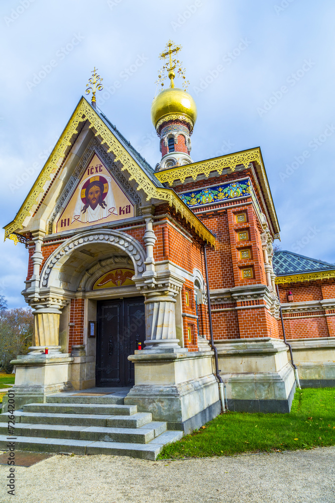 orthodox chapel in the park