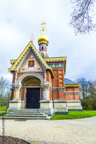 orthodox chapel in the park