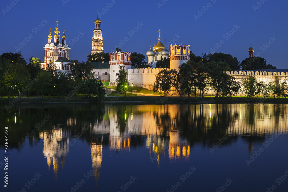 Novodevichy Convent in Moscow, Russia