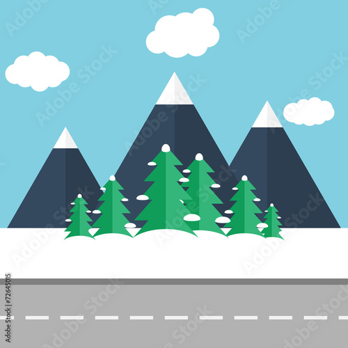 Winter landscape