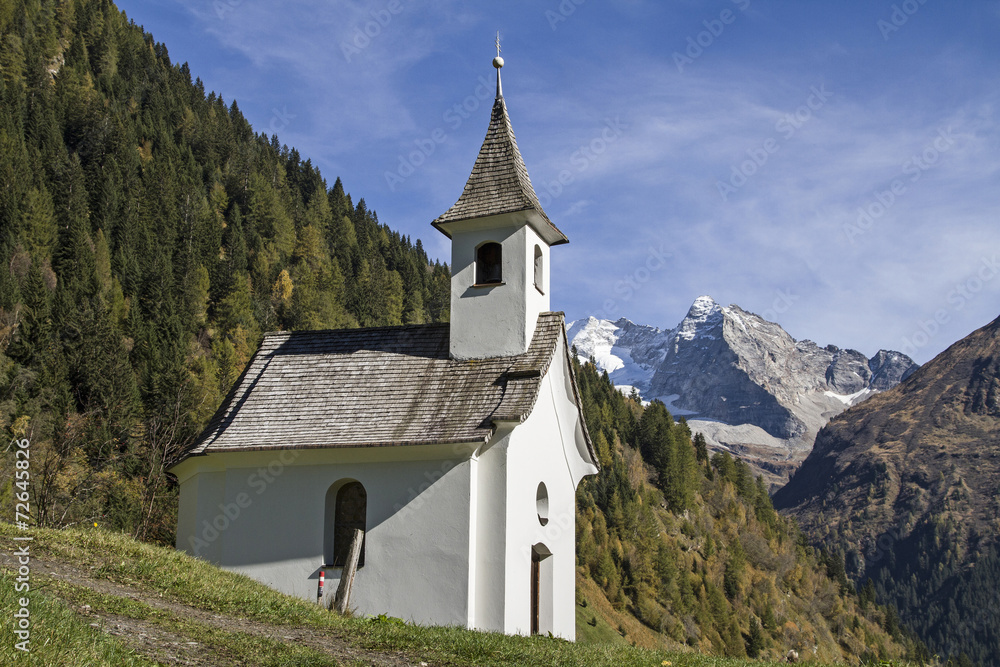 Kapelle im Valser Tal