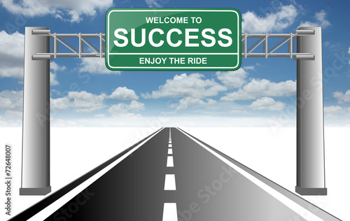 welcome to success enjoy the ride road 2