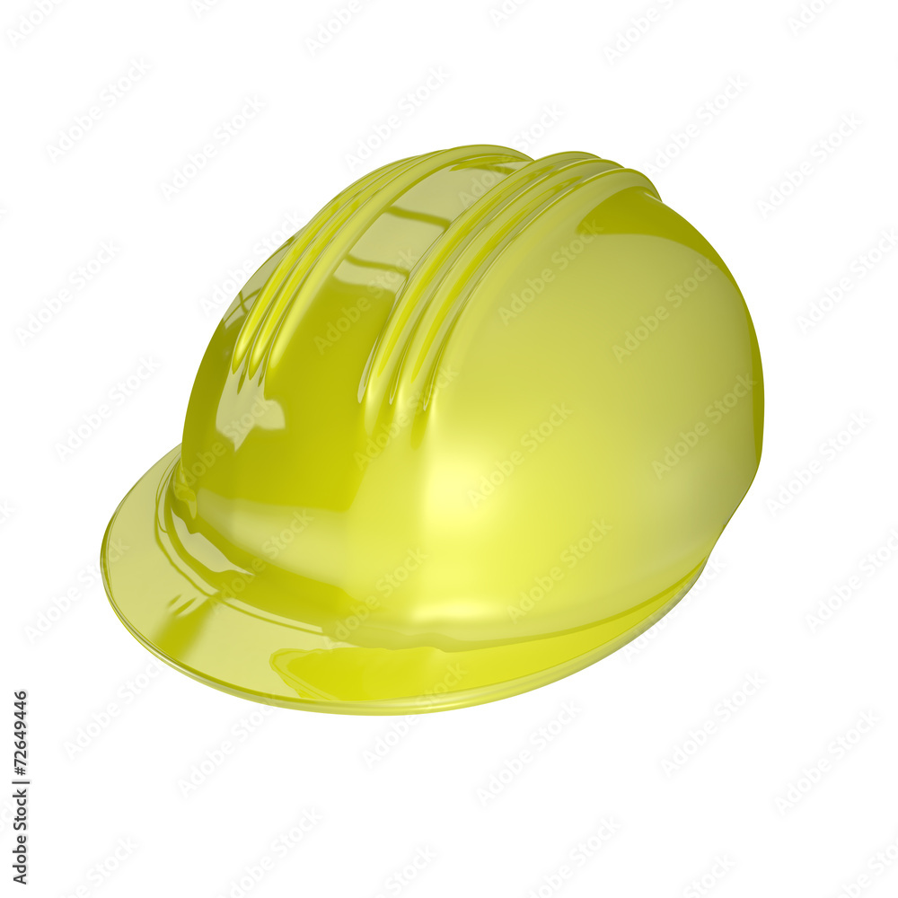 Fototapeta premium 3d render of a safety helmet