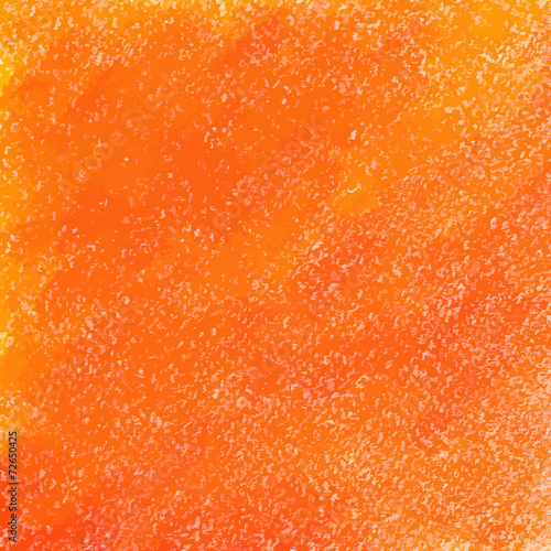 Orange pastel crayon vector background