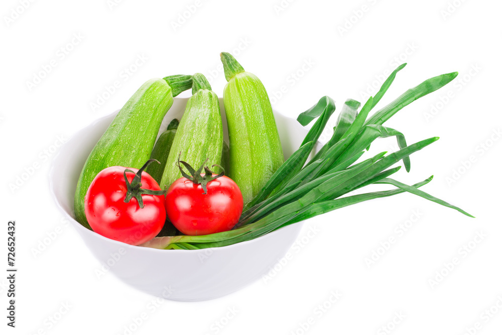 Vegetable still life.