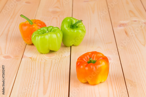 Composition of different peppers.