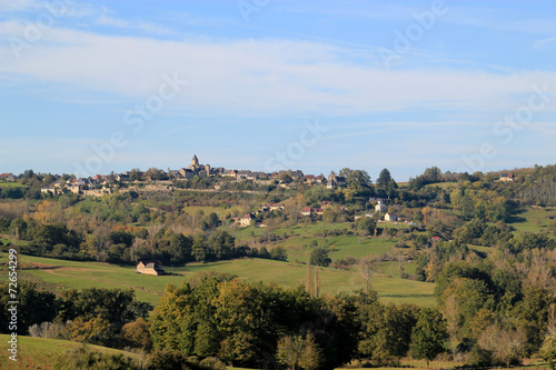 Panorama sur Saint-Robert  Corr  ze 