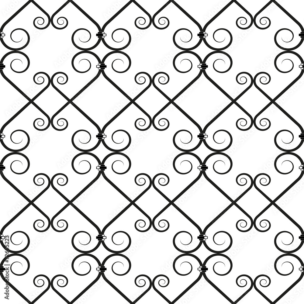 Fototapeta premium wrought iron pattern