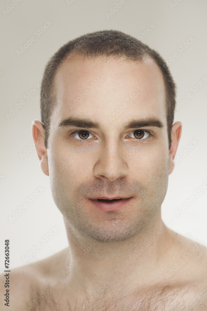 Close up portrait of a very handsome man Close up portrait of a very handsome man