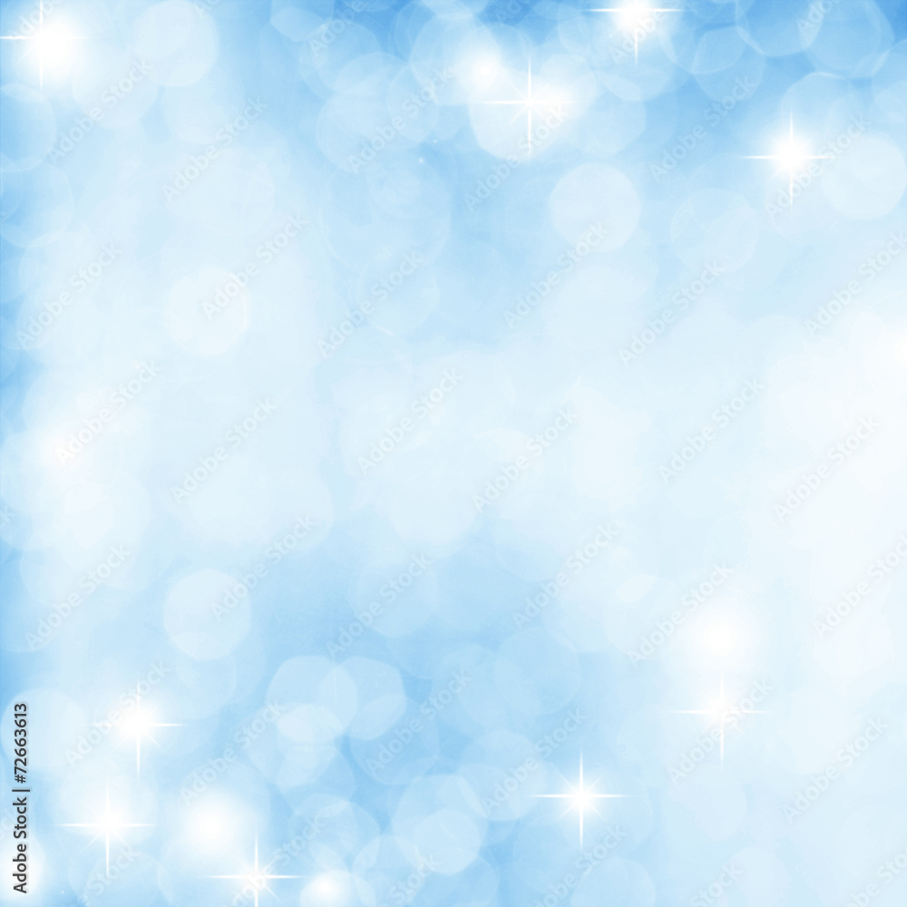 Abstract Christmas background with snowflakes and bokeh lights Abstract Christmas background with snowflakes and bokeh lights