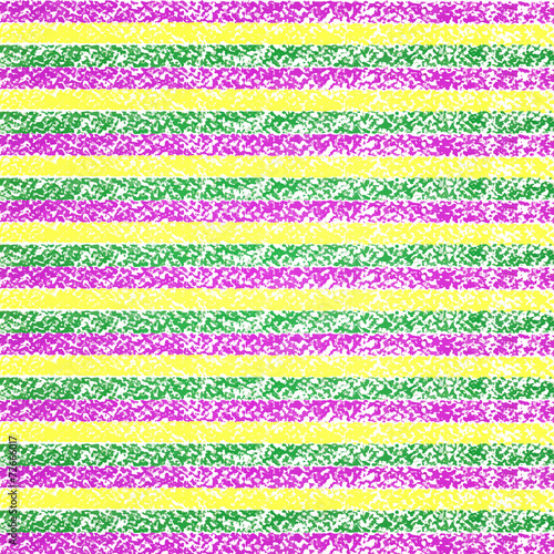 Vector Mardi Gras pastel crayon striped background