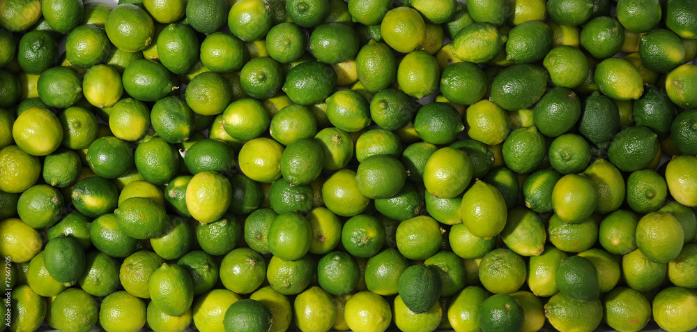 grüne Limetten 